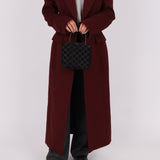 Gucci Suede Metal Top Handle Mini Frame Bag - FashioNica