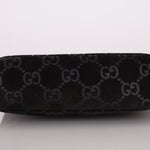 Gucci Suede Metal Top Handle Mini Frame Bag - FashioNica