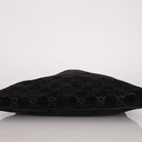 Gucci Suede Monogram Tote w/ Pouch - FashioNica