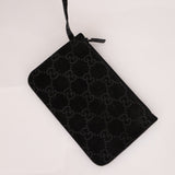 Gucci Suede Monogram Tote w/ Pouch - FashioNica