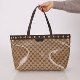 Gucci Supreme Canvas Monogram Tote Bag - FashioNica