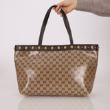 Gucci Supreme Canvas Monogram Tote Bag - FashioNica