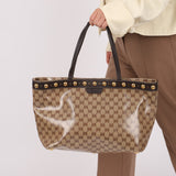 Gucci Supreme Canvas Monogram Tote Bag - FashioNica