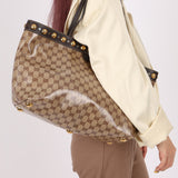 Gucci Supreme Canvas Monogram Tote Bag - FashioNica