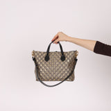 Gucci Supreme Monogram Bees Print Mini Tote Bag - FashioNica
