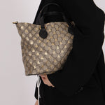 Gucci Supreme Monogram Bees Print Mini Tote Bag - FashioNica