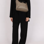 Gucci Supreme Monogram Bees Print Mini Tote Bag - FashioNica