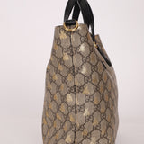 Gucci Supreme Monogram Bees Print Mini Tote Bag - FashioNica