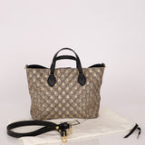 Gucci Supreme Monogram Bees Print Mini Tote Bag - FashioNica
