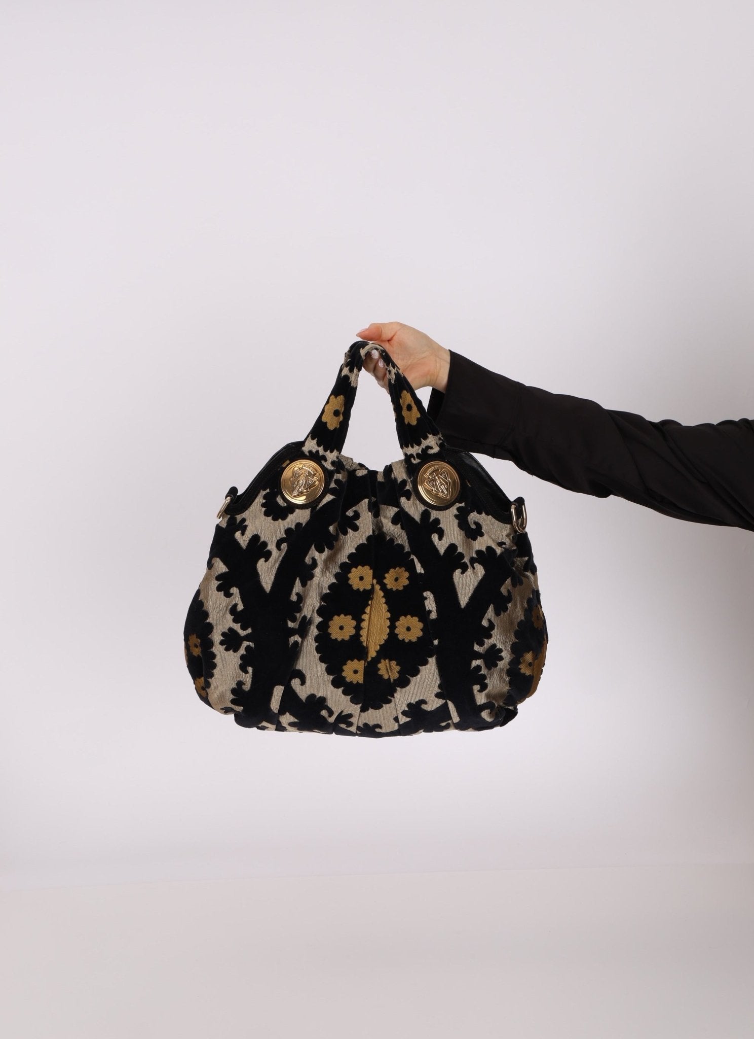 Gucci Tapestry Large Hysteria Tote - FashioNica