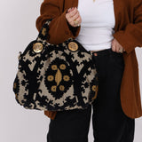 Gucci Tapestry Large Hysteria Tote - FashioNica