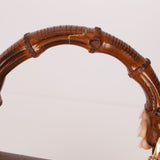 Gucci Vintage 1947 Bamboo Turnlock Top Handle with Strap - FashioNica