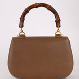 Gucci Vintage 1947 Bamboo Turnlock Top Handle with Strap - FashioNica