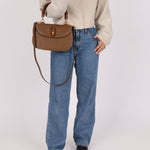 Gucci Vintage 1947 Bamboo Turnlock Top Handle with Strap - FashioNica