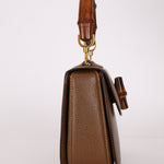 Gucci Vintage 1947 Bamboo Turnlock Top Handle with Strap - FashioNica