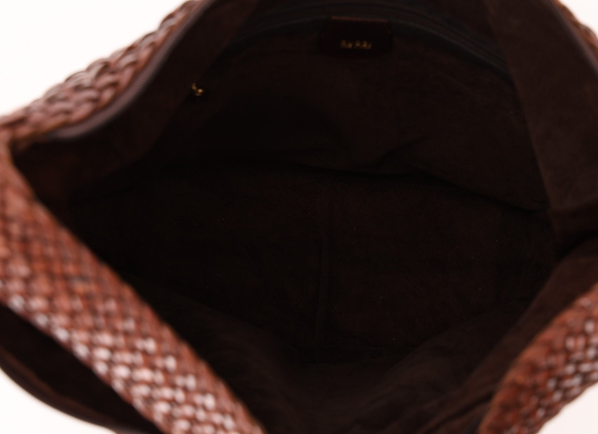 Gucci Woven Leather Zip Hobo - FashioNica