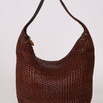 Gucci Woven Leather Zip Hobo - FashioNica