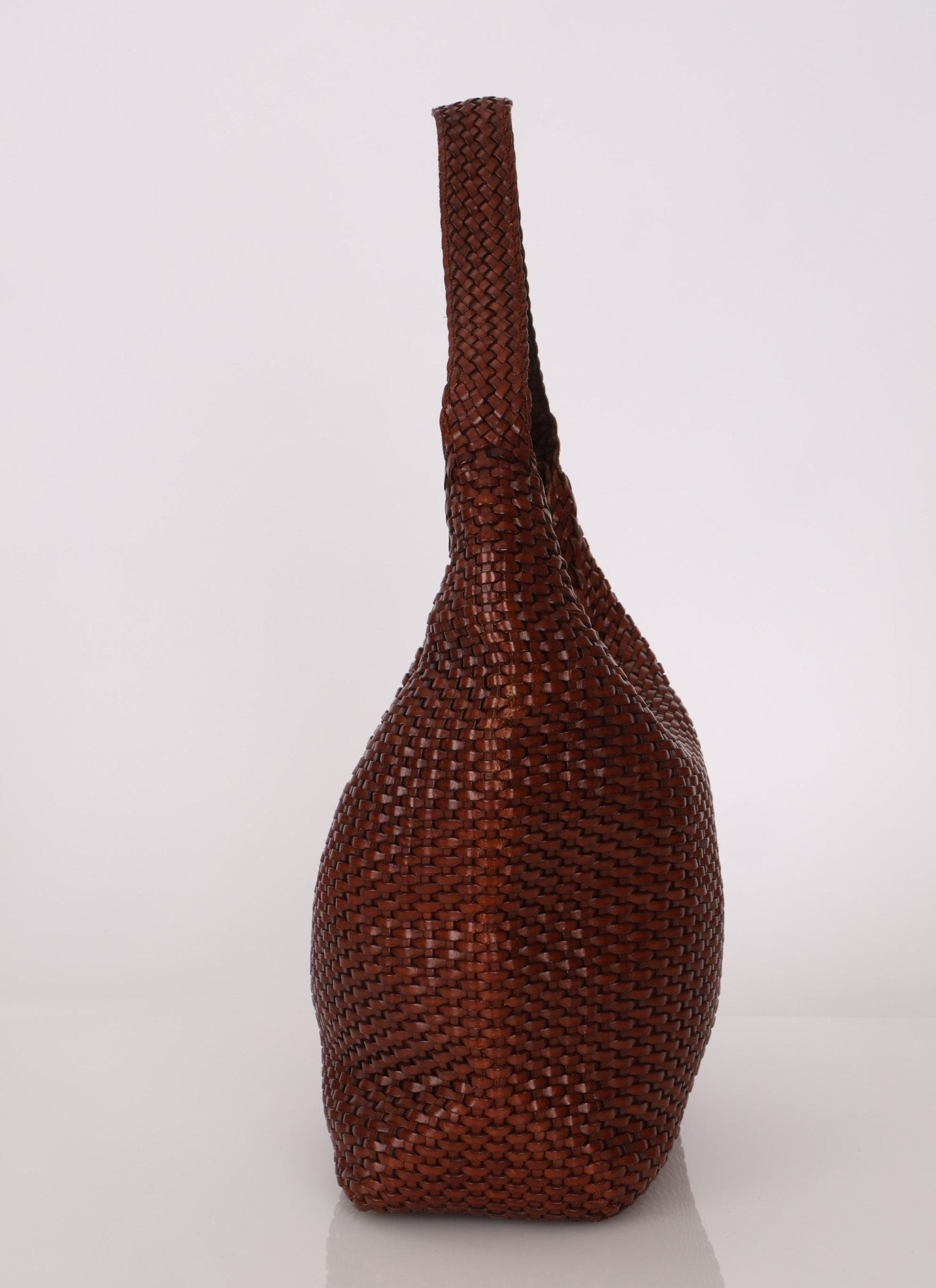 Gucci Woven Leather Zip Hobo - FashioNica