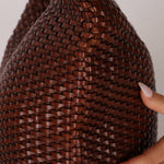 Gucci Woven Leather Zip Hobo - FashioNica