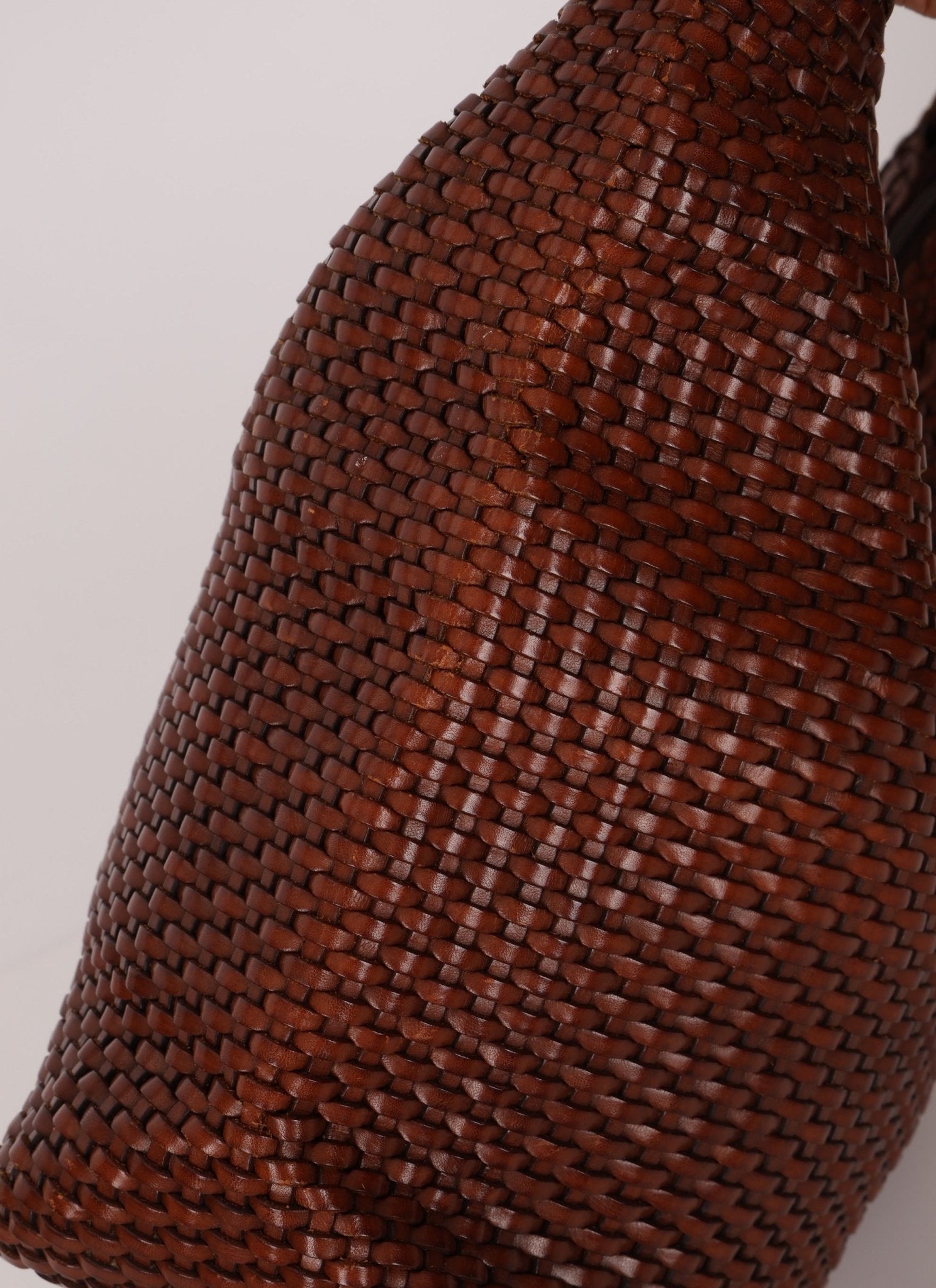 Gucci Woven Leather Zip Hobo - FashioNica