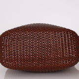 Gucci Woven Leather Zip Hobo - FashioNica