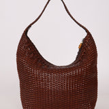 Gucci Woven Leather Zip Hobo - FashioNica