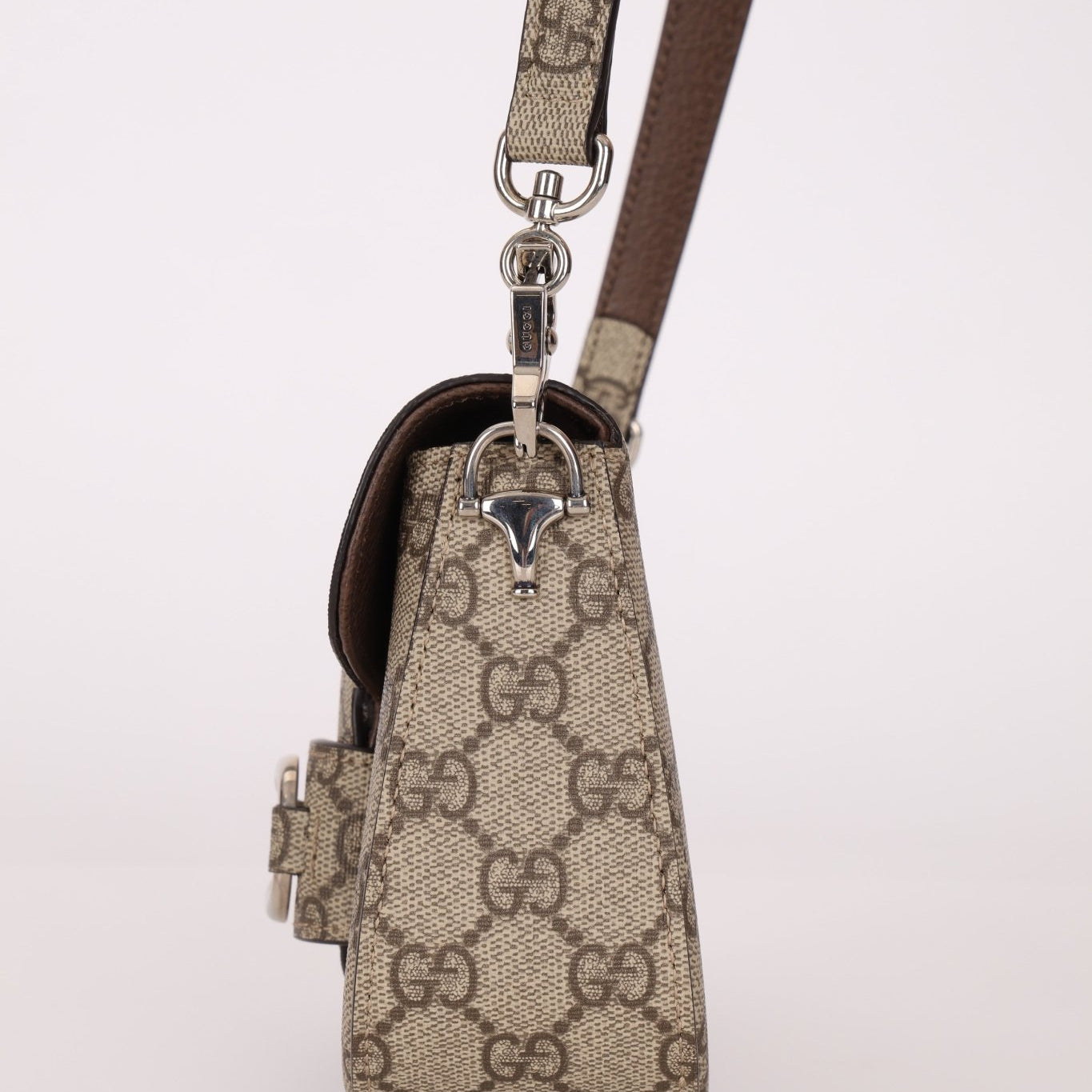 Gucci x Billie Eilish 1955 Horsebit Chain Shoulder Bag - FashioNica