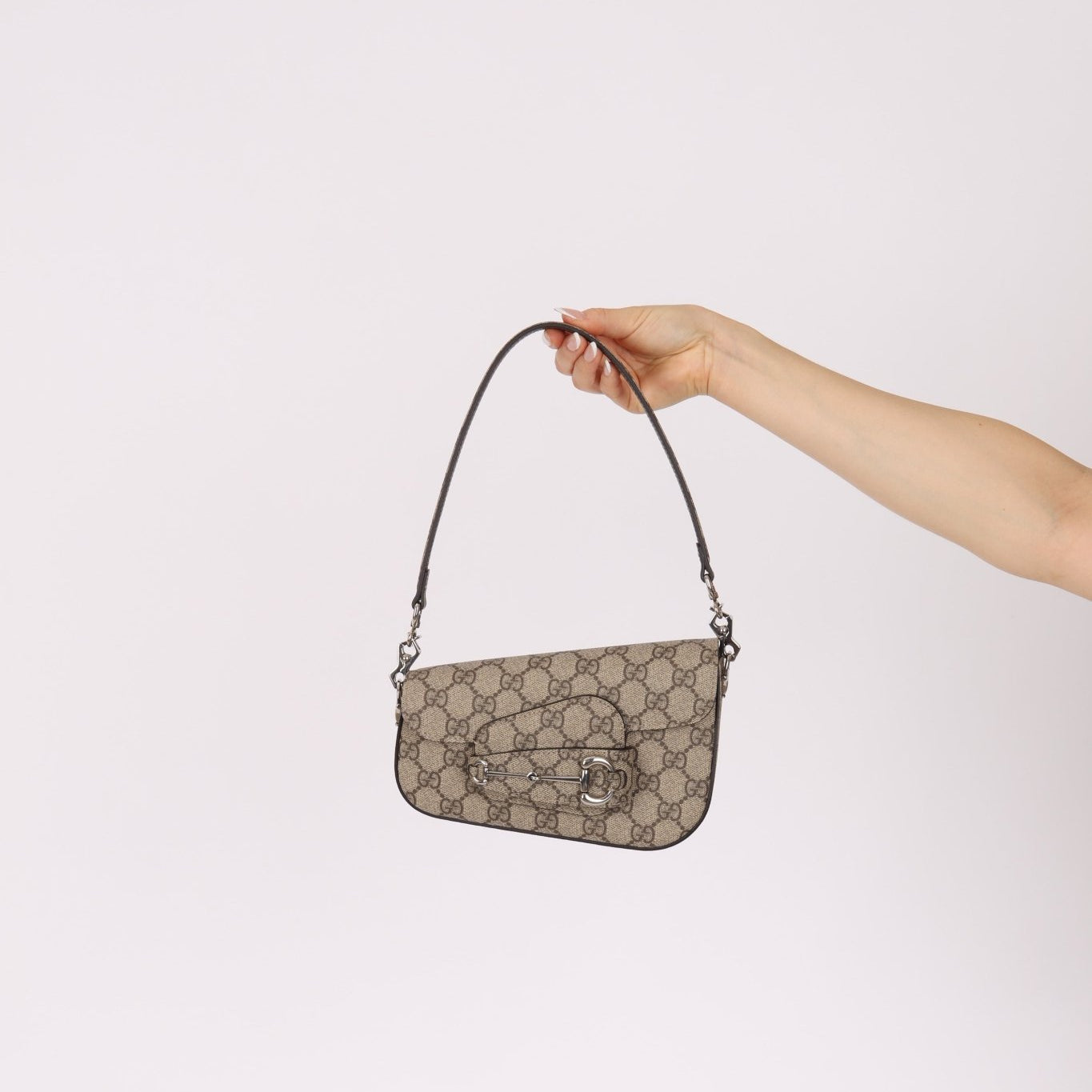 Gucci x Billie Eilish 1955 Horsebit Chain Shoulder Bag - FashioNica
