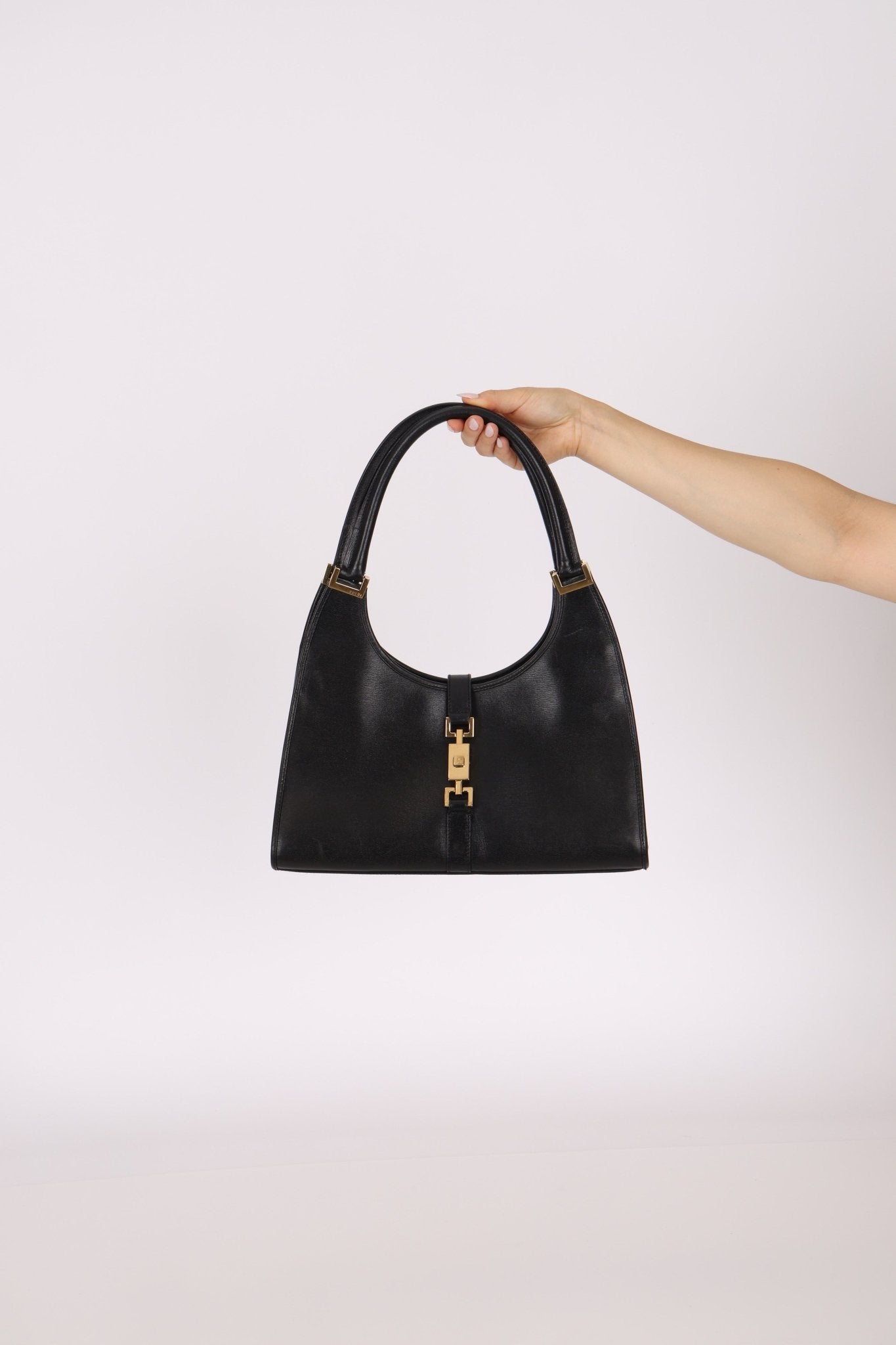 Gucci x Tom Ford Leather Small Bardot - FashioNica