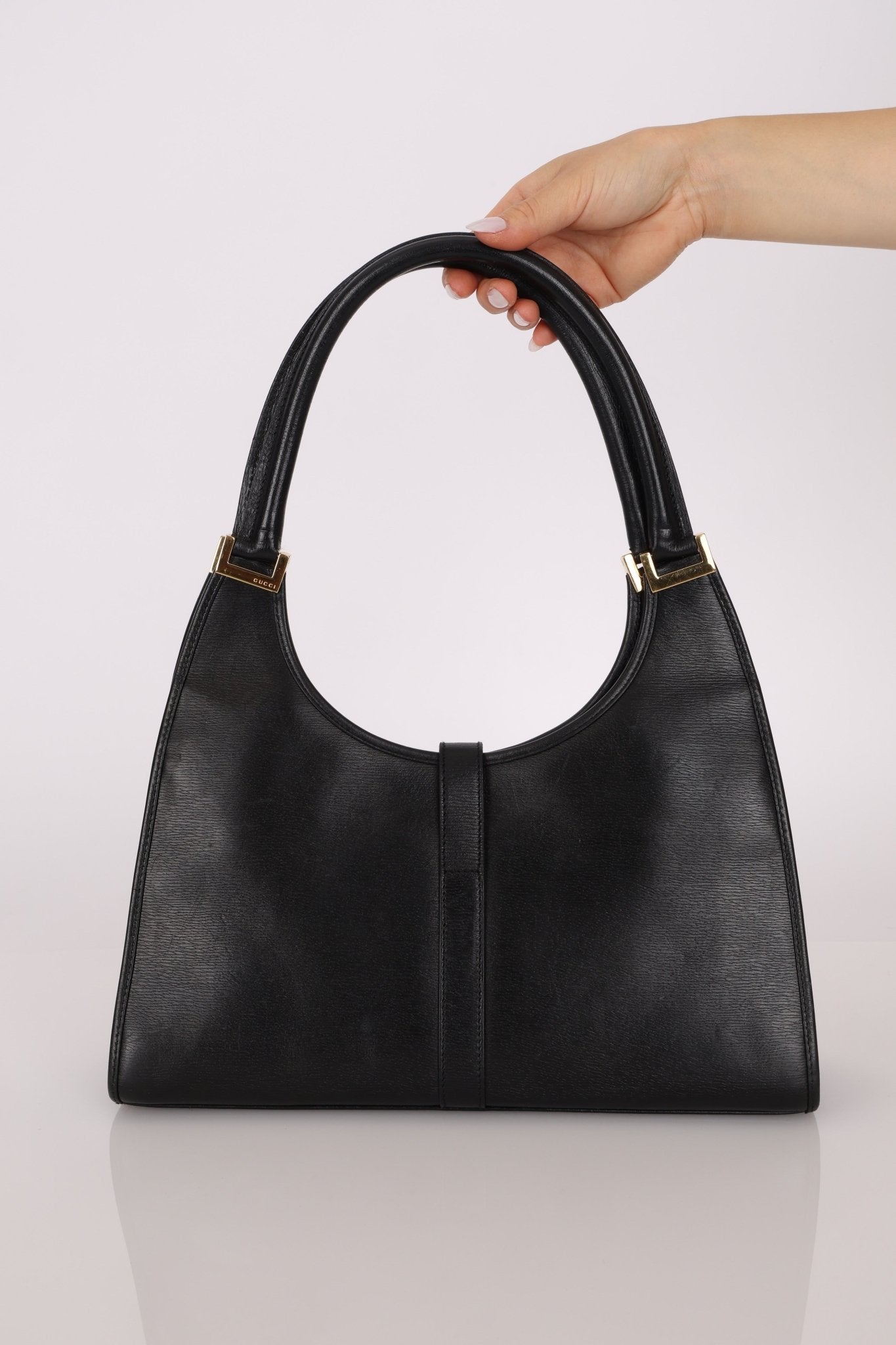 Gucci x Tom Ford Leather Small Bardot - FashioNica