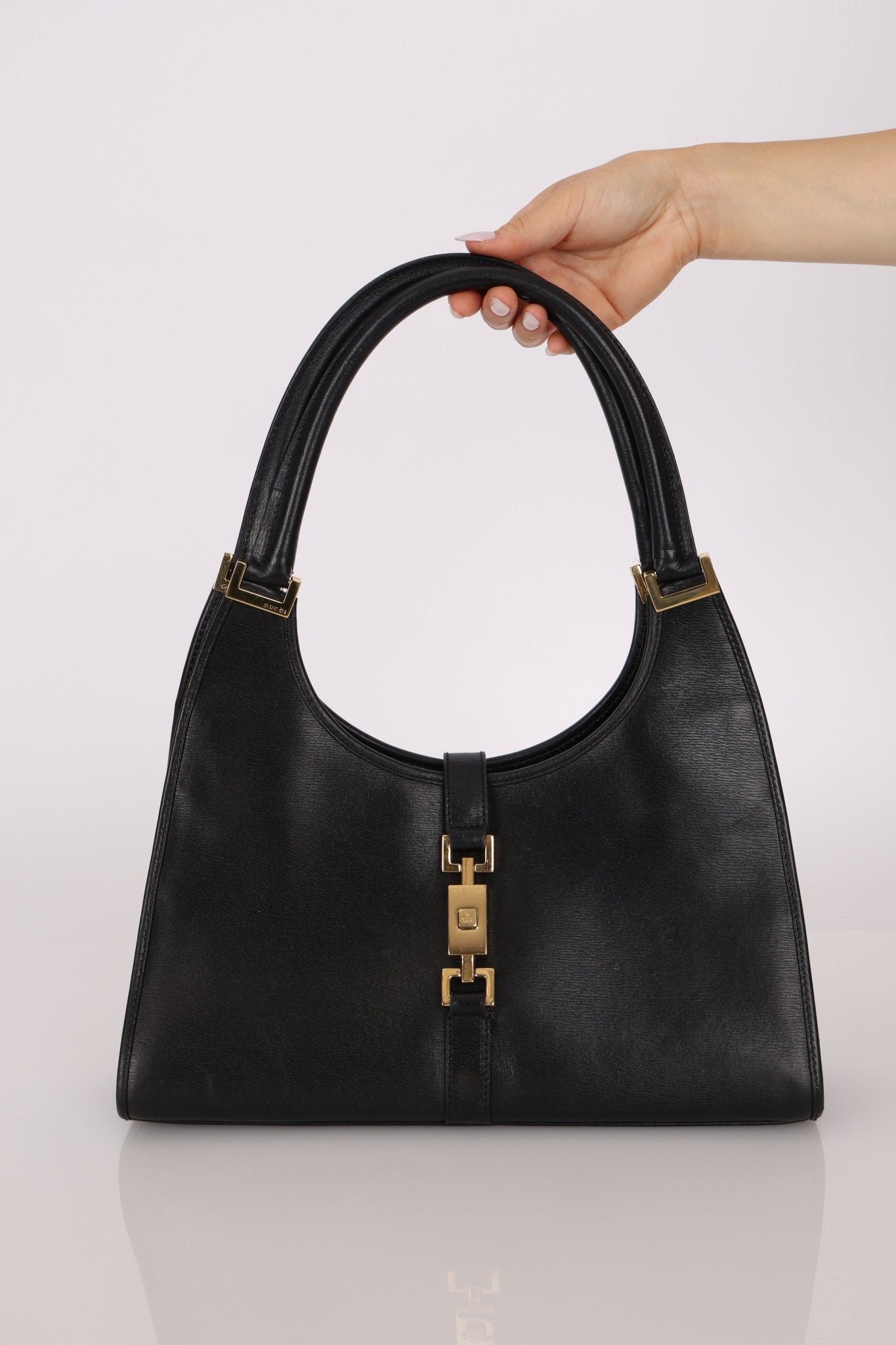 Gucci x Tom Ford Leather Small Bardot - FashioNica