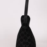 Gucci x Tom Ford Monogram Suede Shoulder Bag - FashioNica