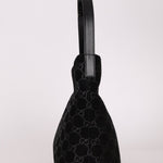 Gucci x Tom Ford Monogram Suede Shoulder Bag - FashioNica