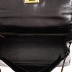 Hermès 1964 Noir Box Calf Retourne Kelly 28 - FashioNica