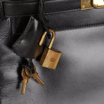 Hermès 1964 Noir Box Calf Retourne Kelly 28 - FashioNica