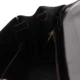 Hermès 1964 Noir Box Calf Retourne Kelly 28 - FashioNica