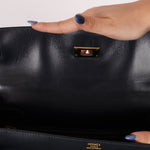 Hermès 1966 Bleu Marine Boxcalf Sellier Kelly 32 GHW - FashioNica