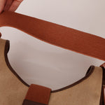 Hermès 1975 Vintage Tsako Canvas Shoulder Bag - FashioNica