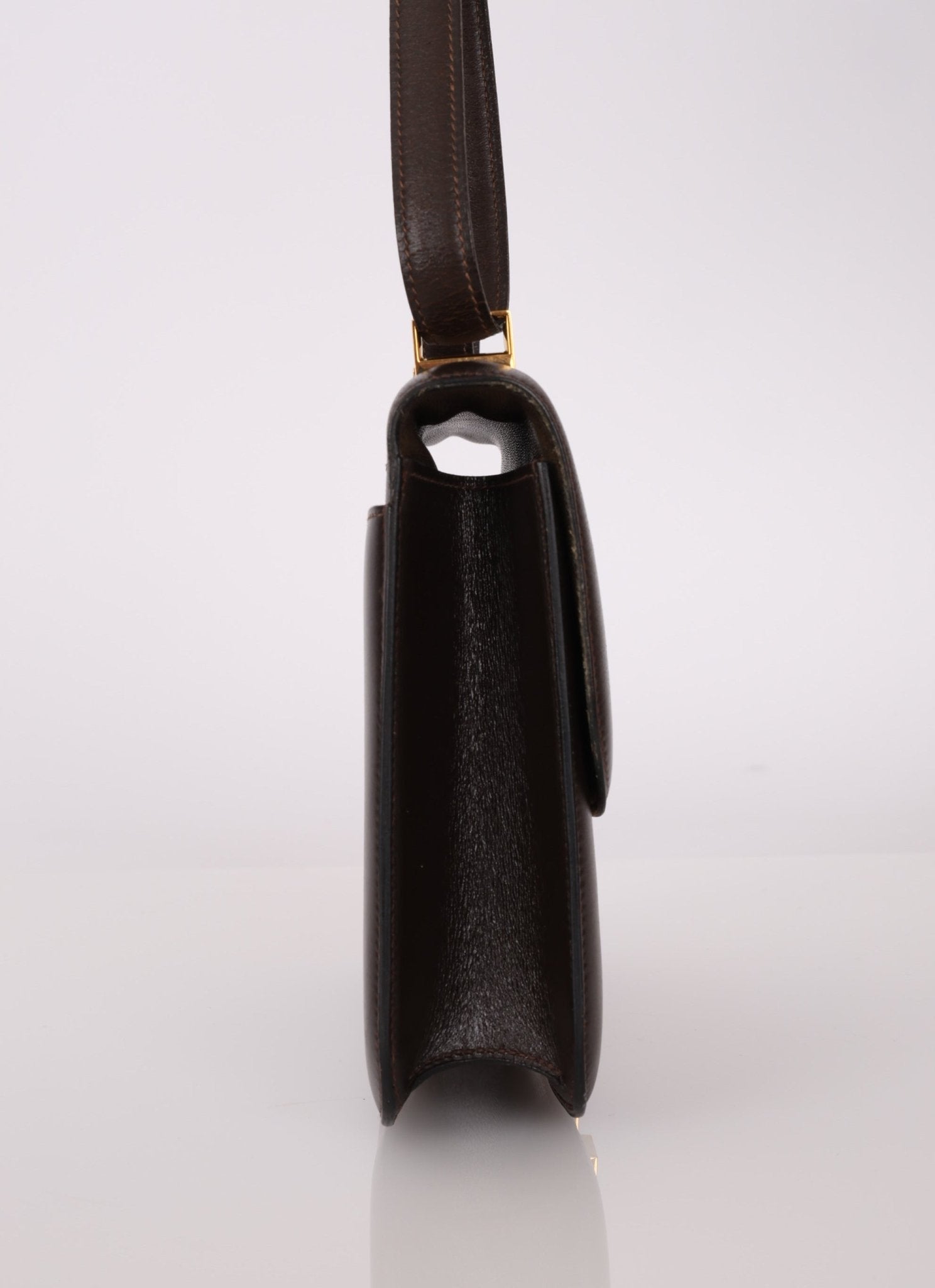 Hermès 1976 Chocolate Constance 23 GHW - FashioNica