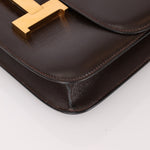 Hermès 1976 Chocolate Constance 23 GHW - FashioNica