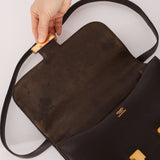 Hermès 1976 Chocolate Constance 23 GHW - FashioNica