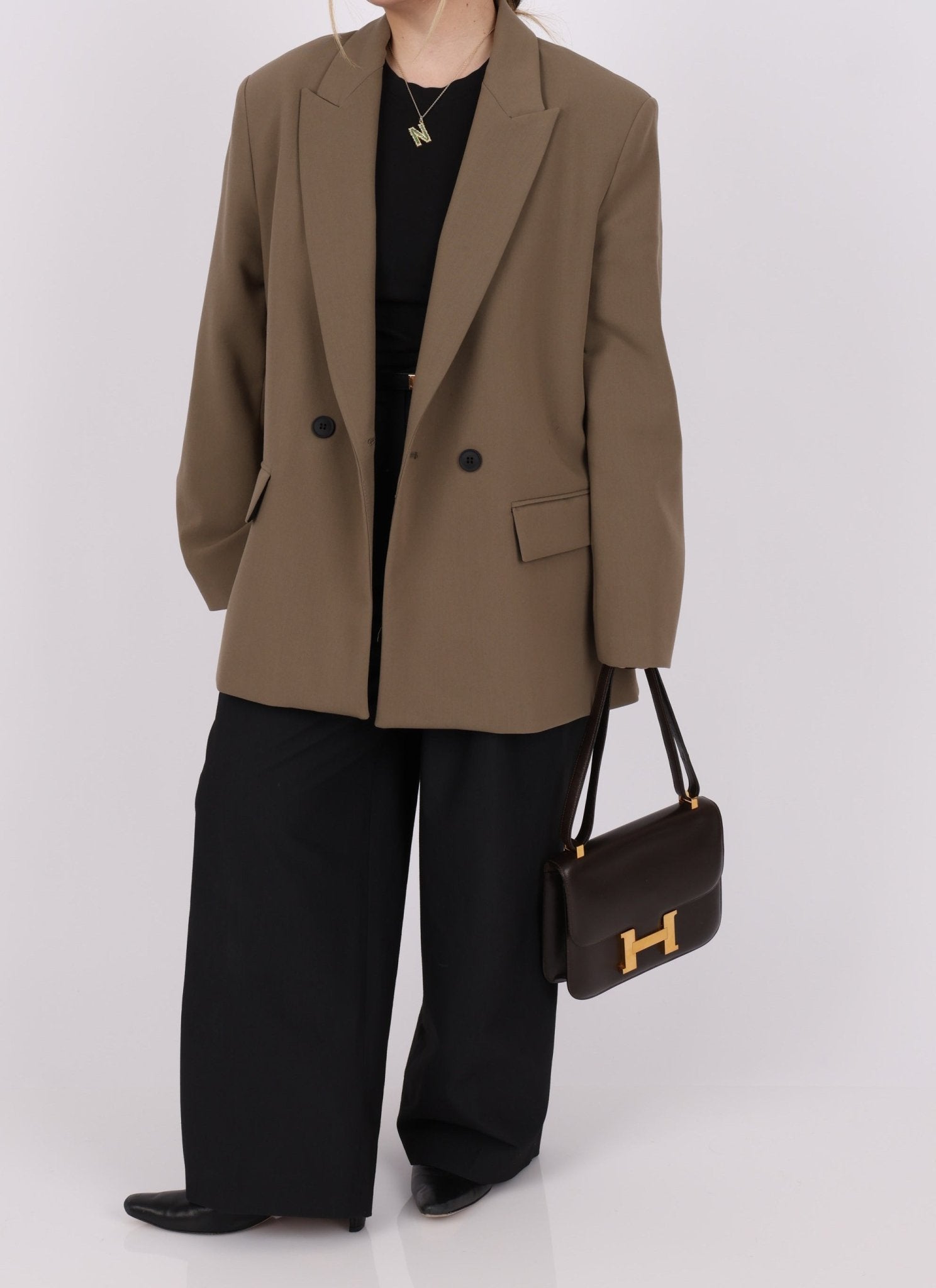 Hermès 1976 Chocolate Constance 23 GHW - FashioNica