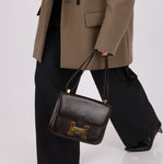 Hermès 1976 Chocolate Constance 23 GHW - FashioNica