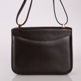 Hermès 1976 Chocolate Constance 23 GHW - FashioNica