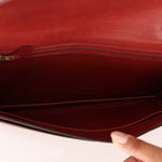 Hermès 1977 Rouge Boxcalf 2 - Way Lydie Bag GHW - FashioNica