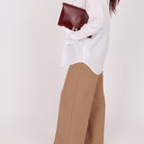 Hermès 1977 Rouge Boxcalf 2 - Way Lydie Bag GHW - FashioNica