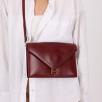 Hermès 1977 Rouge Boxcalf 2 - Way Lydie Bag GHW - FashioNica