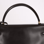 Hermès 1979 Chocolate Box Retourne Kelly 32 with Strap - FashioNica