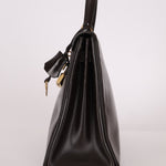 Hermès 1979 Chocolate Box Retourne Kelly 32 with Strap - FashioNica