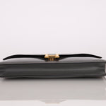 Hermès 1982 Graphite Box Lydie GHW - FashioNica